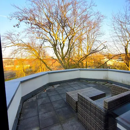 Apartmán Gruppen 9 Gaeste Messe Parklatz Gym Düsseldorf